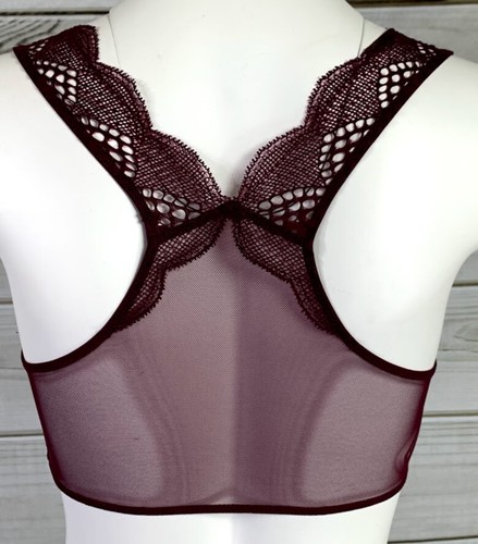Victorias Secret Very Sexy Bralette Bra Lace Sheer Racerback Wire Free NWT B1705 - Picture 46 of 56
