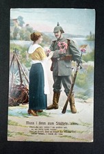 WW1 Collectible Original Postcard Germany Militaria. Signed Posted. 1915