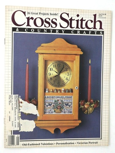 Cross Stitch & Country Crafts Magazine Lot of 3 From 1988 - 1989 - Picture 4 of 4
