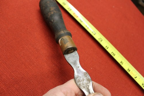 Antique Forged from File Large Screwdriver Collectible Vintage Tools Carpenter - Picture 5 of 6