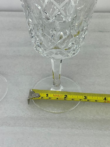 Set of 2 Gorham King Edward Water/Wine Glasses Goblets Crystal - Picture 17 of 19