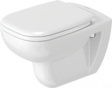 Wand-WC D-Code 545mm, weiß rimless, Tiefspüler, 4,5L