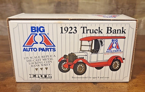 ERTL Chevrolet Delivery Van 1923 Bank w/ Key Die-Cast Metal 1/25 Scale - Picture 10 of 16