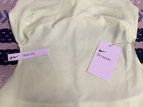 NWT Nike City Women’s Ready Run Bodysuit Barely Volt MSRP $120 Size Large - Picture 2 of 12