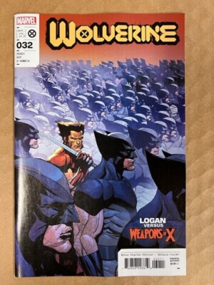 WOLVERINE #32 Percy Ryp Weapons of X Marvel Comics 2023 BEAST