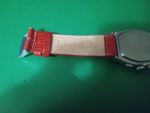 Vtg Technos Marine Chrono Diamond Stainless Quartz Date. 42mm X 35mm Runs - Picture 6 of 6