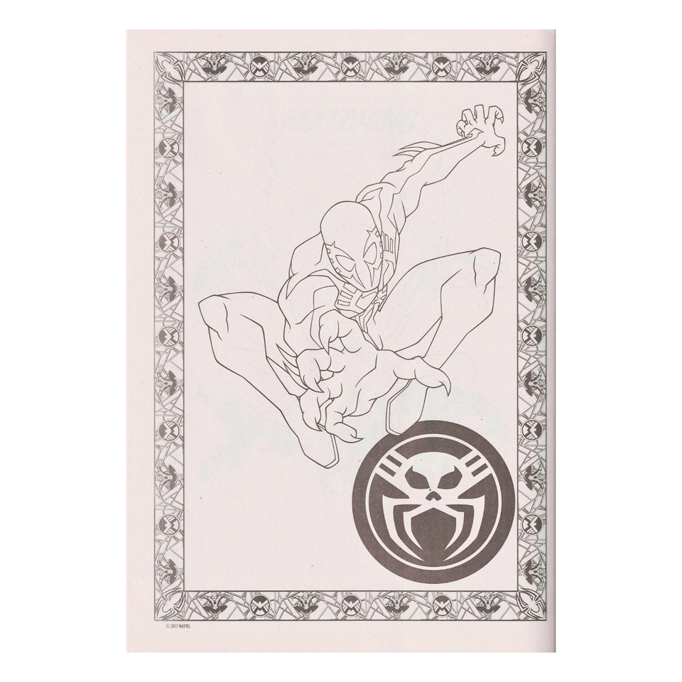 Marvel Ultimate SpiderMan Jumbo Coloring & Activity Book 80 Pages