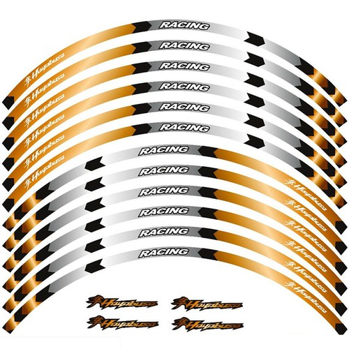 Rim Stripes Wheel Decals Tape Stickers For Suzuki Hayabusa GSX1300R 1999-2023 - Picture 6 of 48