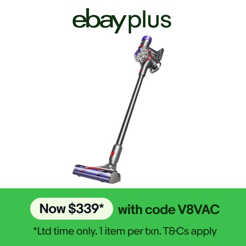 Dyson V8™ stick vacuum (Silver/Nickel)