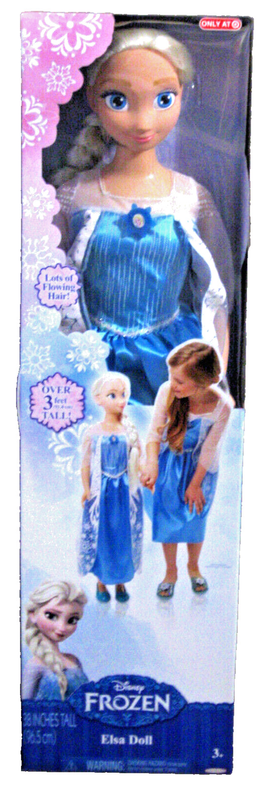 Disney Frozen My Size Elsa 38in Doll 2015 Target Exclusive H