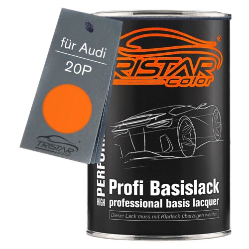 Autolack Dose spritzfertig für Audi 20P Braun Orange Basislack 1,0 Liter 1000ml - Bild 1 von 5