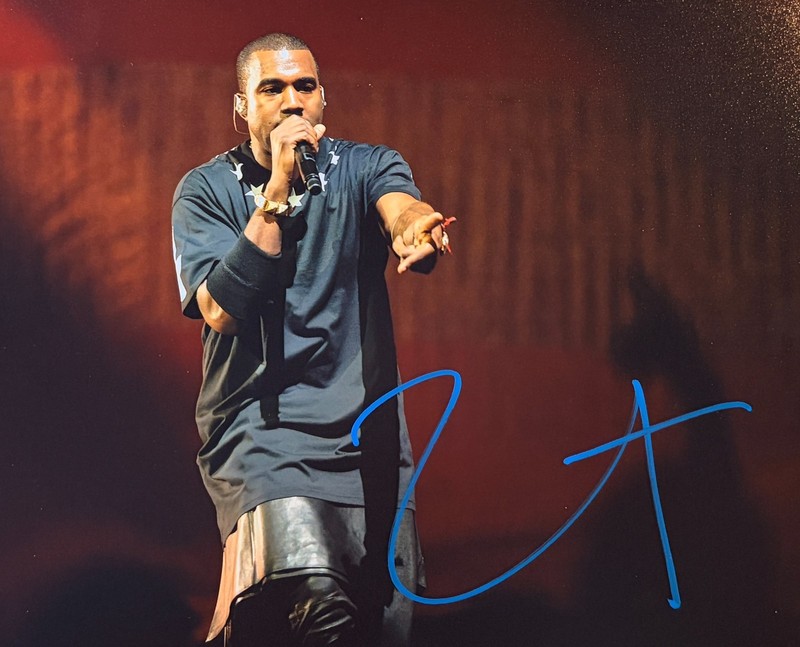 Kanye West *Ye* Hand Signed• 8 x 10 • Ready for Framing MINT w/COA
