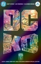 🌟FOIL🌟 DC KO ASHCAN #1 LCSD EXCLUSIVE (JAVIER FERNANDEZ VARIANT)(2025) ~ DC