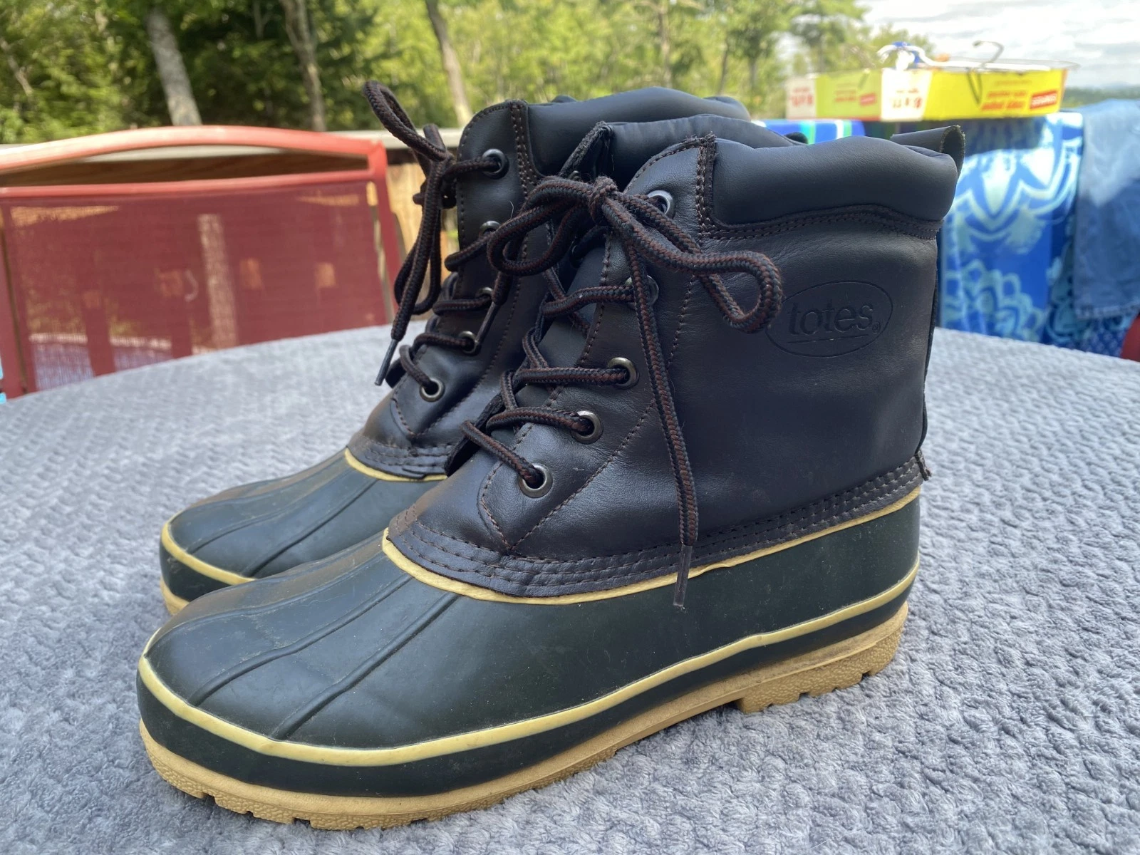 Totes mens insulated winter boots size 11 brown
Opens in a new window or tab