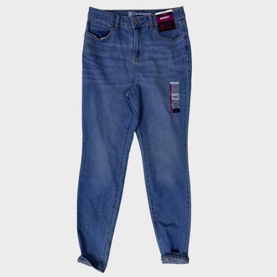 NOBO No Boundaries Size 7 High Rise Skinny Blue Denim Jeans Medium Wash