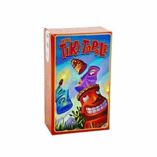 Tiki Topple Strategy Board Game Chinese/english Party Game for 2-4