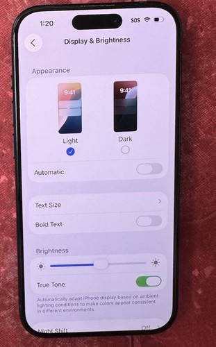 iPhone 15 Pro Blue 128GB (Unlocked) - Afbeelding 4 van 7