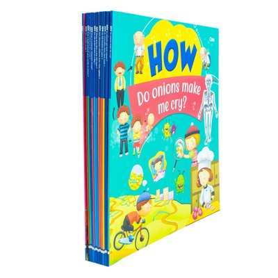 Tell Me How? 12 Books Collection Set (How Do Onions Make Me Cry?, How Do Planets