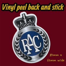 RAC Car Classic Vintage Break Down Cover 1960 Style Vinyl Sticker Li Tv Sx Sx Ld