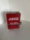 Vintage 1995 Coca Cola Toothpick Dispenser Holder Red Cooler Coke Collectible