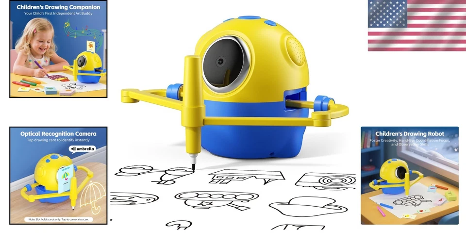 Robot de dibujo interactivo con reconocimiento de cámara Foto 2 de 4