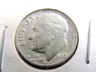 1955 P 1 Dime "Roosevelt 90% Silver Dime" ,  Circulated AU