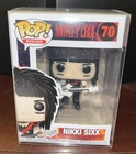 Funko Pop! Rocks Mötley Crüe Nikki Sixx #70 Vinyl Figure w/ Protector Case