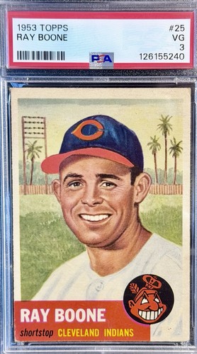 1953 Ray Boone #25