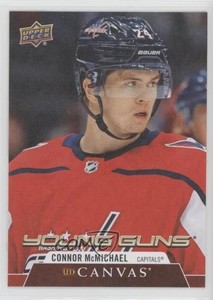 2020-21 Upper Deck UD Canvas Young Guns Connor McMichael #C107 Rookie RC