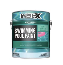 Insl-X WR1019092-01 Aquamarine Semi-Gloss 289 g/L Swimming Pool Paint 1 gal.