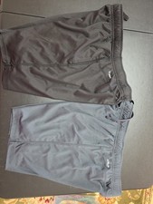 Boys Sz 10-12 Lot Of 2 Elastic Waist DriWorks Shorts, Black, Gray