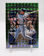 2021 Panini Mosaic Baseball CHIPPER JONES Green Mosaic Prizm Producers BRAVES