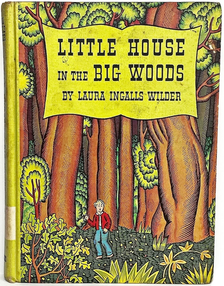 1935 a LITTLE HOUSE ON THE PRAIRIE Laura INGALLS Wilder FARMER BOY in BIG WOODS Foto 2 de 4