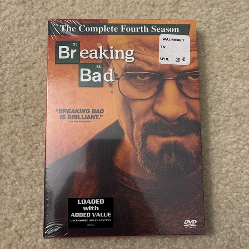 Breaking Bad Season 4 DVD. Sealed. Brand New