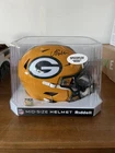 Matthew Golden Autographed Green Bay Packers Speedflex MIDI Helmet Hit Parade