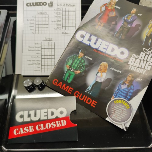 Cluedo Mystery Brettspiel - Big Bang Theory Edition 2016 - Hasbro - vollständig - Bild 4 von 18