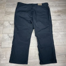 Duluth Trading Co Flex Fire Hose Pants Mens 48x30 Black Workwear Stretch Durable