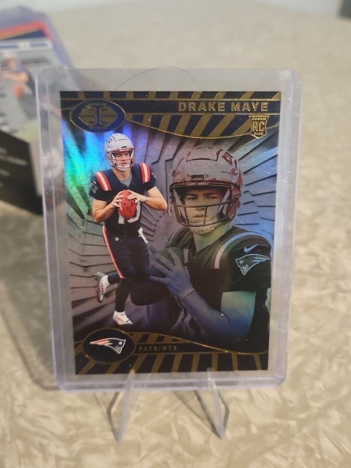 2024 Panini Donruss - Vortex Drake Maye #VOR-DMA (RC)