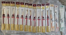 Lot Of 14 Mixed New Paint Brushes Folk Art And Plaid Paint Brushes