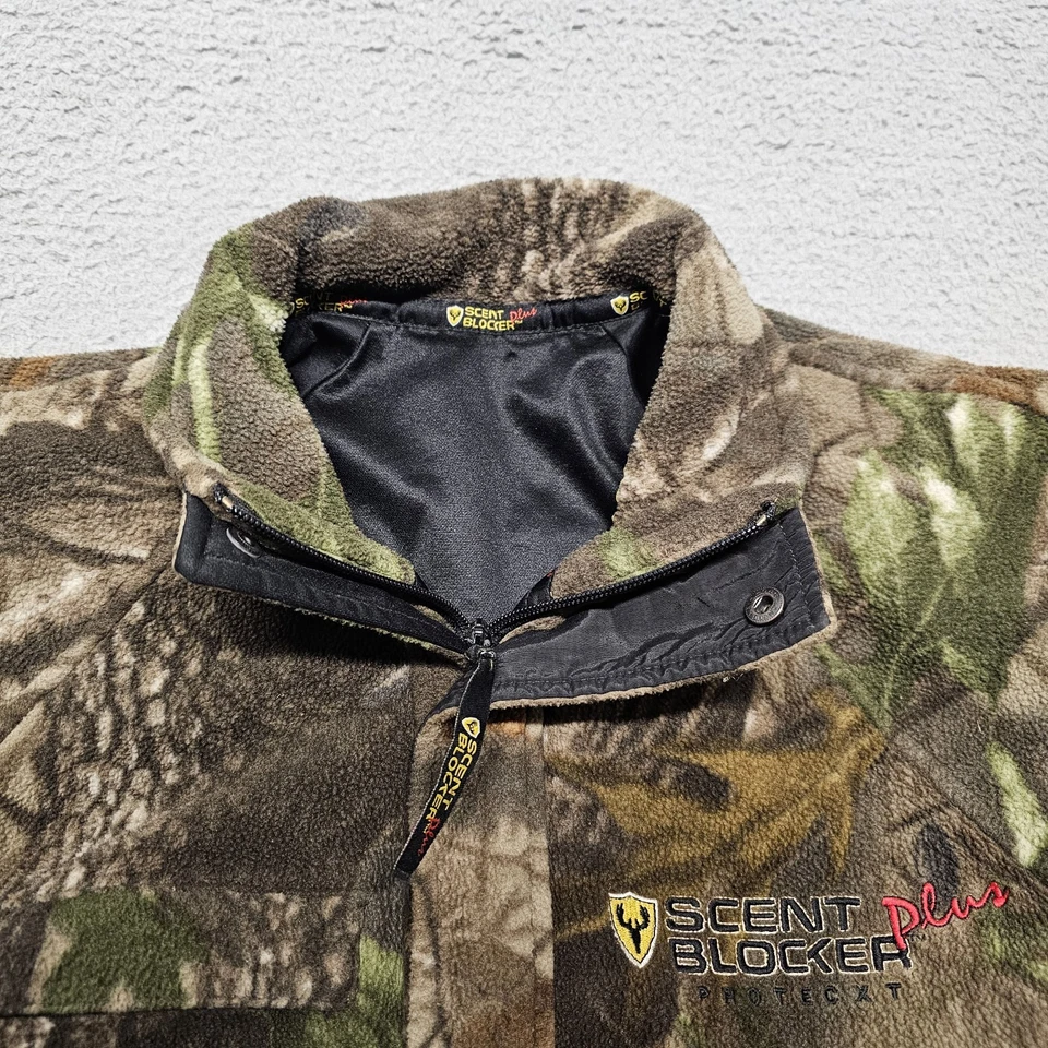 Chaqueta polar Scent Blocker Plus Protect XT camuflada L bloqueador de viento de caza al aire libre Foto 2 de 4