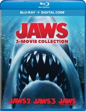 Jaws 2 / Jaws 3 / Jaws The Revenge Blu-ray Roy Scheider NEW