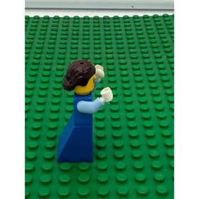 LEGO NEXO KNIGHTS 70335 Queen Halbert - NO Dark Blue Cape NEX018!