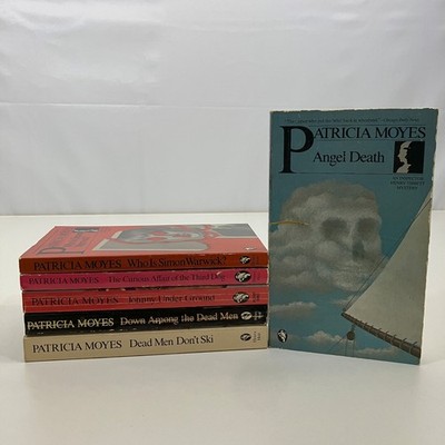 Inspector Henry Tibbett Mystery 6 Book Lot Patricia Moyes VTG MMPB Detective