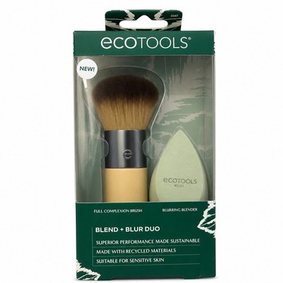 EcoTools Blend + Blur Makeup Brush Sponge Duo Foundation Applicator