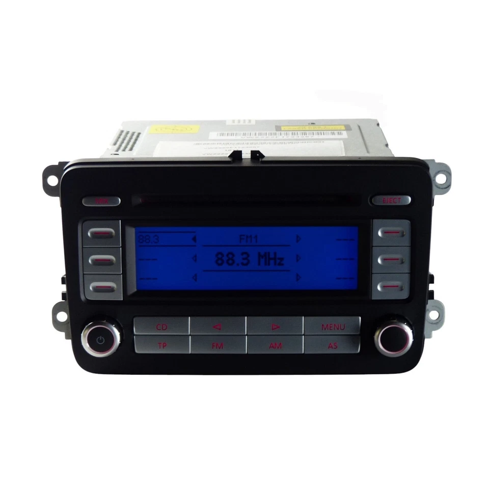 VW RCD 300 Radio Autoradio mit Code VW Golf 5 V Touran Passat 3C B6 Caddy - Bild 4 von 4