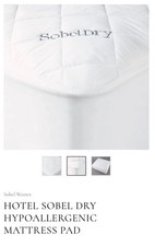 Sobel Westex SobelDry Waterproof Protector Mattress Pad 78  X80  king NEW