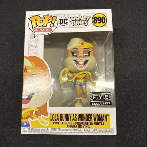 Funko Pop Lola Bunny As Wonder Woman #890