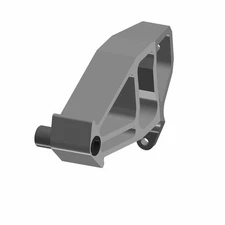 Polaris Spindle Assembly, Left, Ghost Gray, Genuine OEM Part 1823801-728, Qty 1