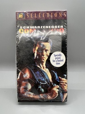 Commando VHS 1986, 1997 Arnold Schwarzenegger