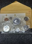 1967 BU Canadian Centennial Silver 6 Coin Set With COA